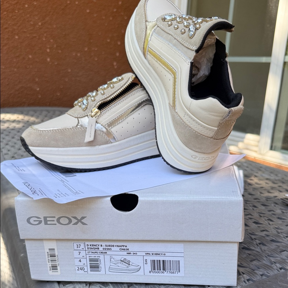 Sparkle in Every Step: Geox Sneakers